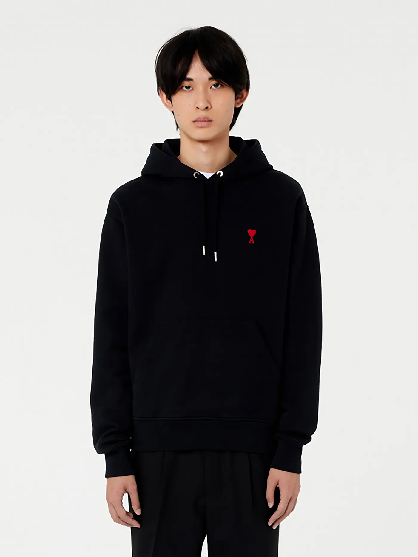 AMI PARIS | Kapuzensweater - Hoodie | schwarz